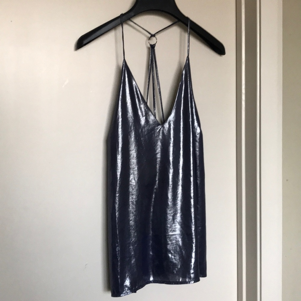 Metallic Topshop Tank